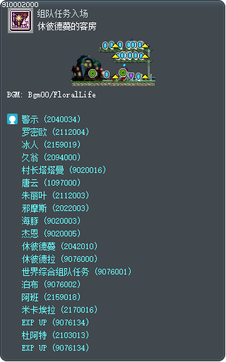 休彼德蔓的客房 Tooltip
