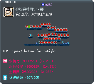 第1阶段：水与阳光森林 Tooltip