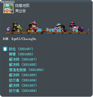 商业街 Tooltip