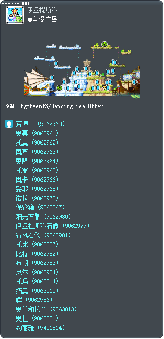 夏与冬之岛 Tooltip