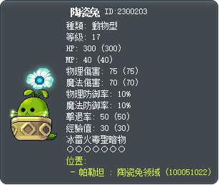 陶瓷兔 Tooltip