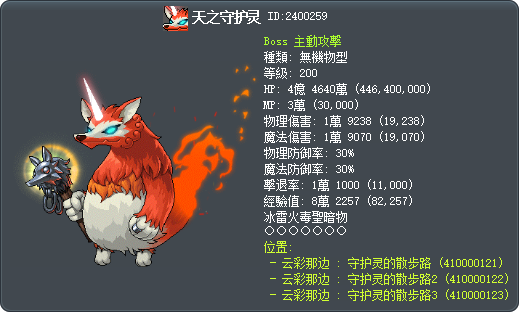 天之守护灵 Tooltip