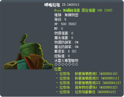 哗啦垃圾 Tooltip