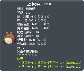 公沙沙兔 Tooltip