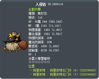 入侵者 Tooltip