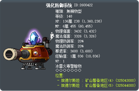 强化防御系统 Tooltip