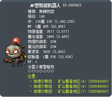 AF型智能机器人 Tooltip