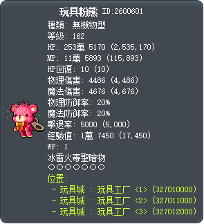 Pink Teddy Tooltip