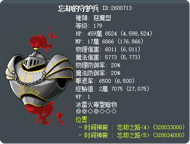 忘却的守护兵 Tooltip