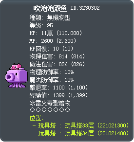 吹泡泡双鱼 Tooltip