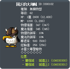 困乏的大海贼 Tooltip