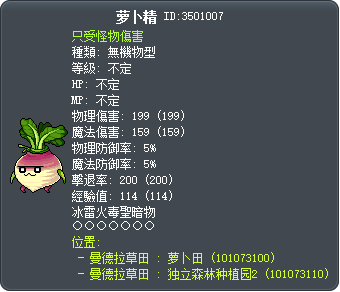 萝卜精 Tooltip
