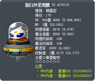 新白外星黑鹰 Tooltip