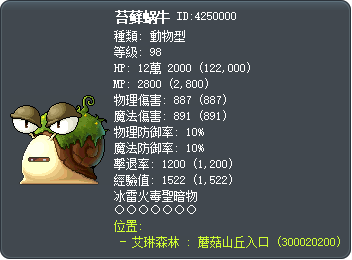 苔藓蜗牛 Tooltip