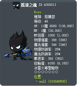 摇滚之魂 Tooltip