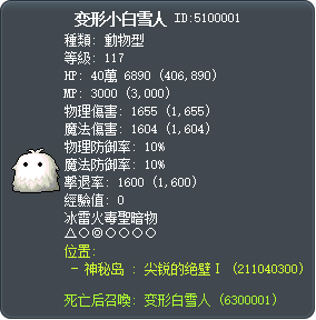 变形小白雪人 Tooltip
