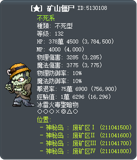 [★] 矿山僵尸 Tooltip