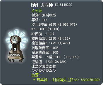 [★] 大立钟 Tooltip