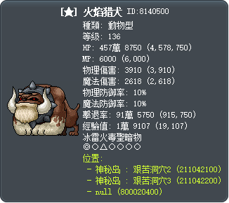 [★] 火焰猎犬 Tooltip
