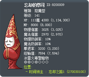 忘却的祭司 Tooltip