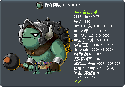 教官亞尼 Tooltip