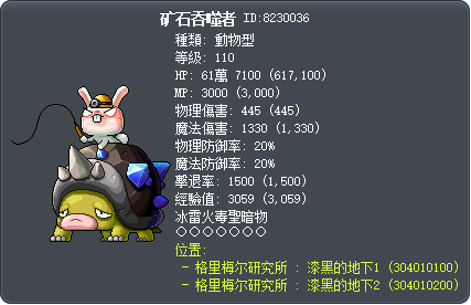 矿石吞噬者 Tooltip