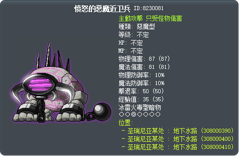 愤怒的恶魔近卫兵 Tooltip