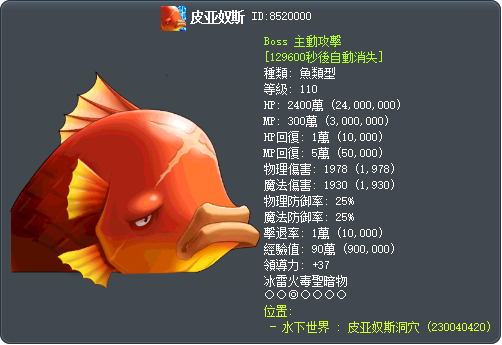 皮亚奴斯 Tooltip
