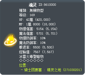 魂灵 Tooltip