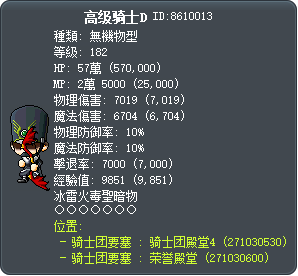 高级骑士D Tooltip