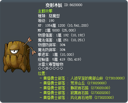 变形木妖 Tooltip