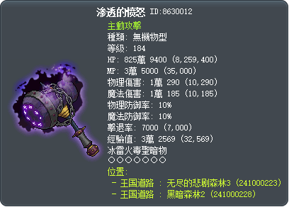 渗透的愤怒 Tooltip