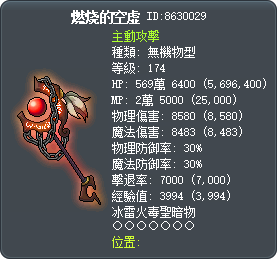Burning Vanity Tooltip