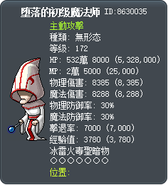Corrupted Basic Magician Tooltip