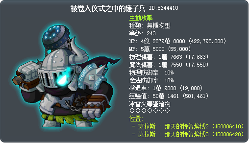 被卷入仪式之中的锤子兵 Tooltip