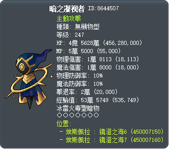 暗之凝视者 Tooltip