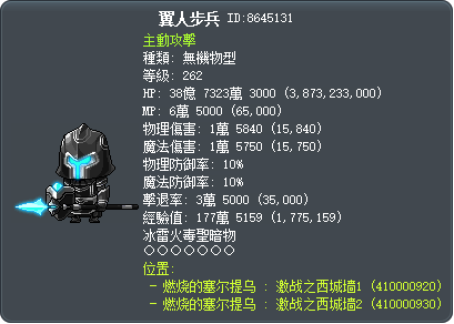 翼人步兵 Tooltip