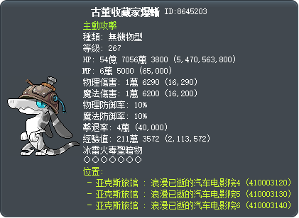 古董收藏家爆蜥 Tooltip