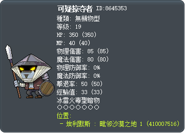可疑的不法者 Tooltip