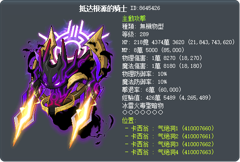 抵达根源的骑士 Tooltip
