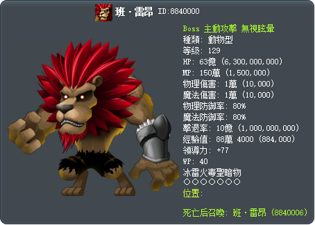 班·雷昂 Tooltip
