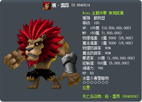 班·雷昂 Tooltip