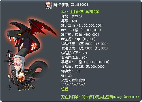 阿卡伊勒 Tooltip