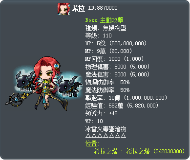 希拉 Tooltip