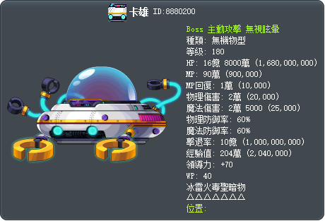 卡翁 Tooltip
