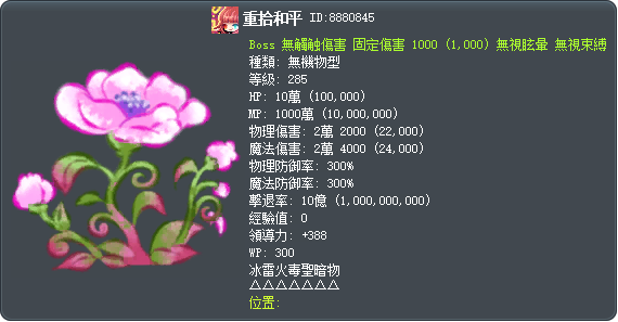 再次綻放的和平 Tooltip
