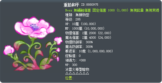 再次綻放的和平 Tooltip