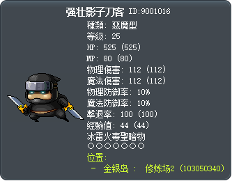 强壮影子刀客 Tooltip