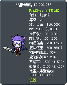 Mastema Tooltip