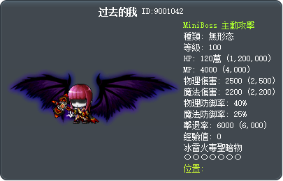 過去的我 Tooltip